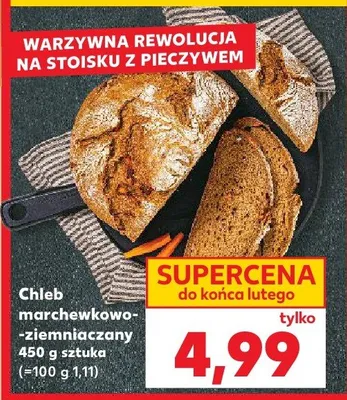 Chleb marchewkowo-ziemniaczany promocja w Kaufland