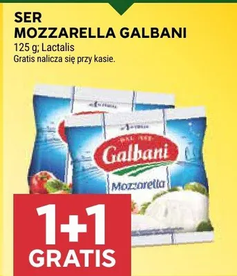 Ser Mozzarella Galbani promocja w Stokrotka
