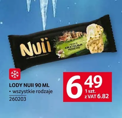 Lody Nuii promocja w Selgros