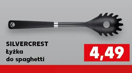 Łyżka do spaghetti Silvercrest promocja w Kaufland