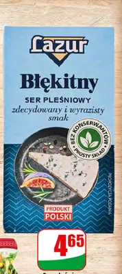 Ser pleśniowy Błękitny Lazur promocja w Dino