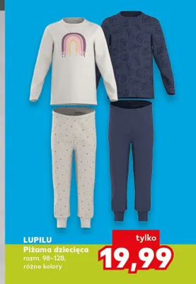 Piżama dziecięca Lupilu promocja w Kaufland
