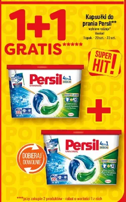 Kapsułki do prania Universal Deep Clean 4w1 promocja w POLOmarket