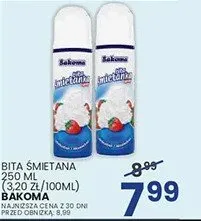 Bita śmietana promocja w Wafelek