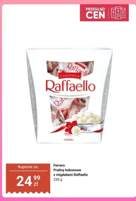 Praliny kokosowe z migdałami Raffaello promocja w Dino