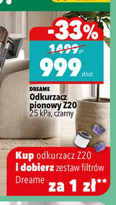Odkurzacz pionowy Dreame Z20 promocja w Biedronka