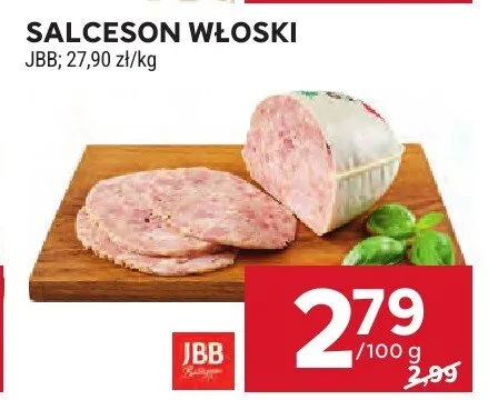 Salceson włoski JBB promocja w Stokrotka