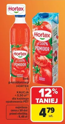 Sok pomidorowy promocja w Carrefour Market