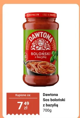 Sos boloński z bazylią promocja w Dino