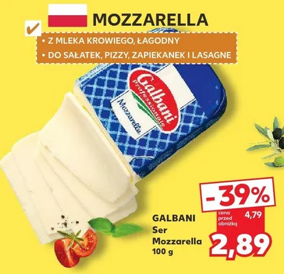 Ser Mozzarella promocja w Kaufland