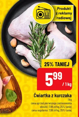 Ćwiartka z kurczaka promocja w POLOmarket