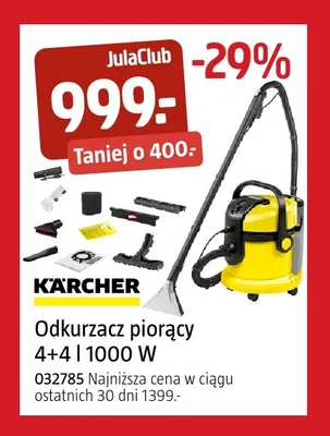 Odkurzacz piorący Kärcher promocja w Jula