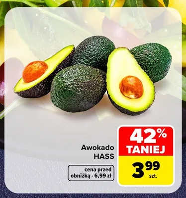 Awokado Hass promocja w Carrefour Market