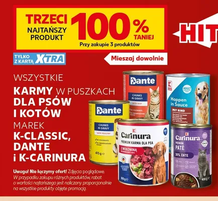 Karma dla psów K-Classic Happen in Sauce z wołowiną promocja w Kaufland