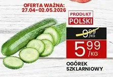 Ogórek szklarniowy promocja w Wafelek