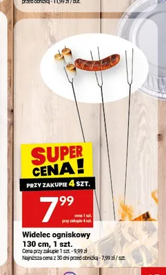 Widelec ogniskowy 130 cm promocja w Twój Market