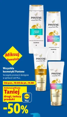 Odżywka do włosów Pantene Hydration Recharge promocja w Lidl