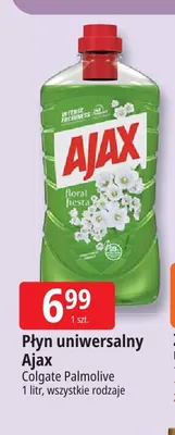 Płyn uniwersalny Ajax promocja w Leclerc