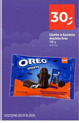 Ciastka w kształcie duszków Oreo promocja w Dealz