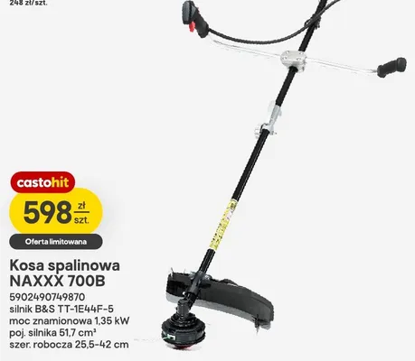Kosa spalinowa NAXXX 700B promocja w Castorama