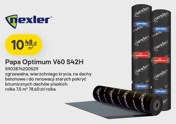 Papa Optimum V60 S42H Nexler promocja w Castorama