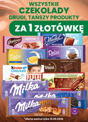 Czekolada Milka MMMAX Peanut Caramel promocja w Dino