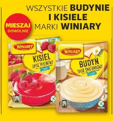 Budyń, kisiel  wszystkie rodzaje promocja w Kaufland