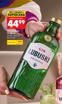 Gin Lubuski Original promocja w Biedronka