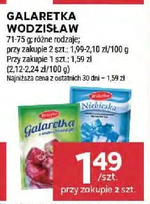 Galaretka wodzisław promocja w Stokrotka
