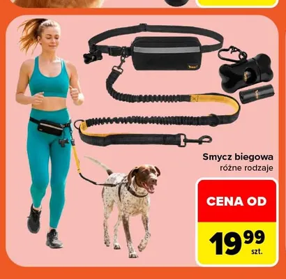 Smycz biegowa promocja w Carrefour