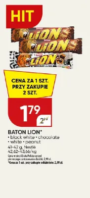 Baton Lion black white promocja w Chata Polska