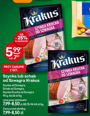 Szynka od Szwagra Krakus promocja w Żabka