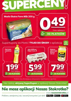 Majonez dekoracyjny promocja w Stokrotka