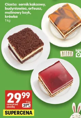 Ciasto orfeusz promocja w Delikatesy Centrum