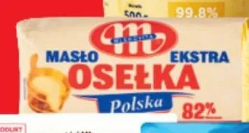 Masło ekstra - folia Mleczna dolina promocja w Biedronka
