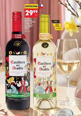 Wino Polska Edycja Sauvignon Blanc promocja w Biedronka