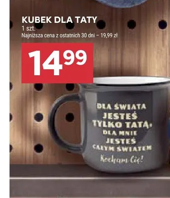Kubek dla taty promocja w Stokrotka