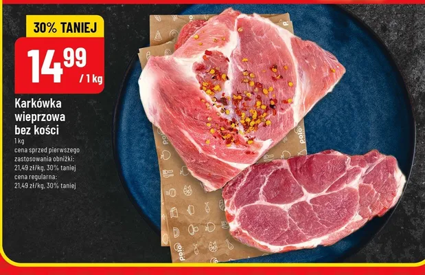 Karkówka wieprzowa bez kości promocja w POLOmarket