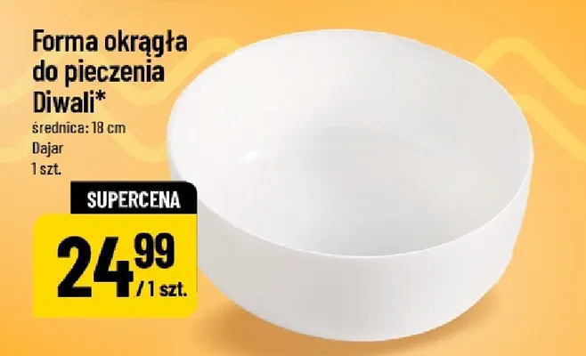Forma okrągła do pieczenia Diwali promocja w POLOmarket