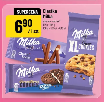Ciastka Milka Sensations Cookies Oreo Creme promocja w POLOmarket