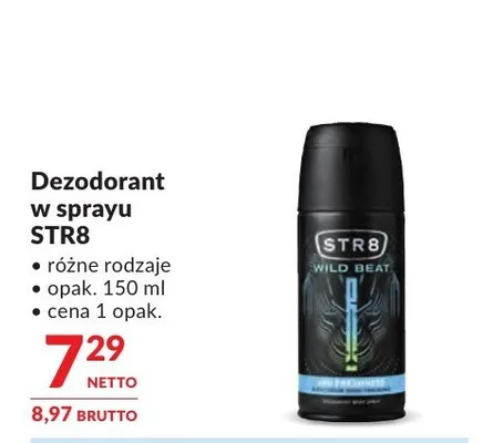 Dezodorant w sprayu STR8 Wild Beat promocja w Makro