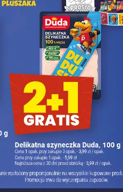 Delikatna szyneczka Duda promocja w Twój Market
