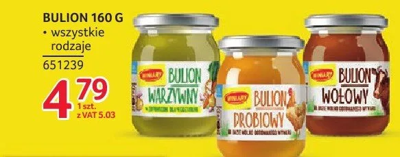 Bulion Winiary 160g promocja w Selgros