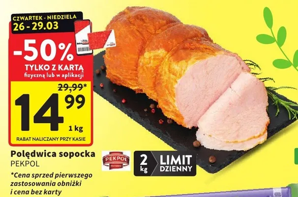 Polędwica sopocka promocja w Intermarche