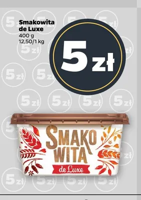 Margaryna Smakowita de Luxe promocja w Netto