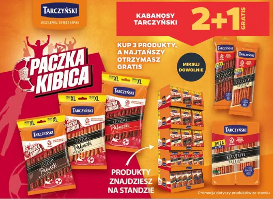 Kabanosy Tarczyński Exclusive Drobiowe Duża Paczka promocja w Netto