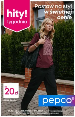 Odzież damska Pepco promocja w Pepco