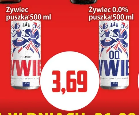 Piwo bezalkoholowe Żywiec promocja w Kupiec