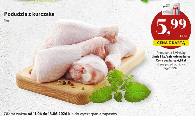 Podudzia z kurczaka promocja w Market Point