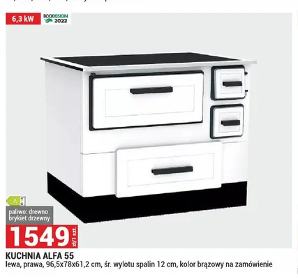 Kuchnia Alfa 55 promocja w Merkury Market